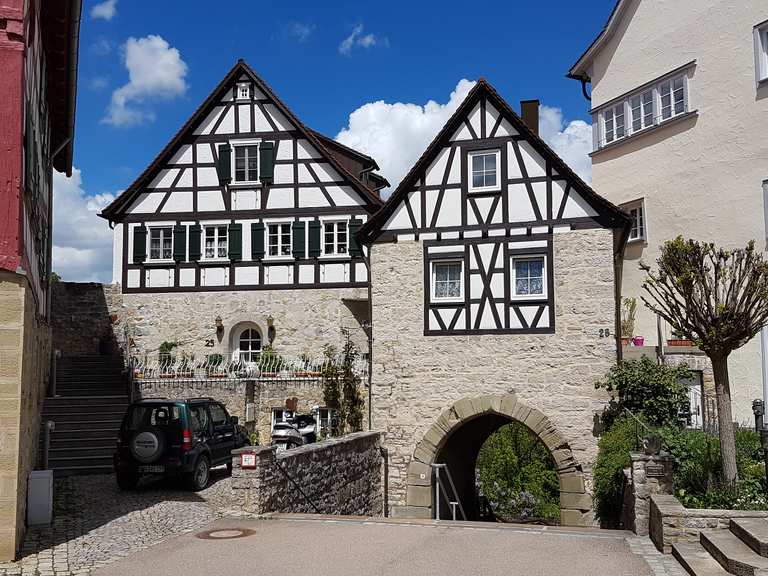 Vellberg Mittelalterlicher Ortkern Fietsroutes En Kaart Komoot