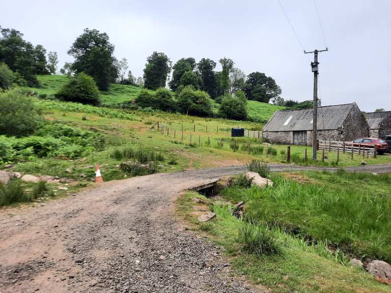 Path to Gilmour's Linn, Charlie's Cave. percorsi escursionistici e trekking Komoot