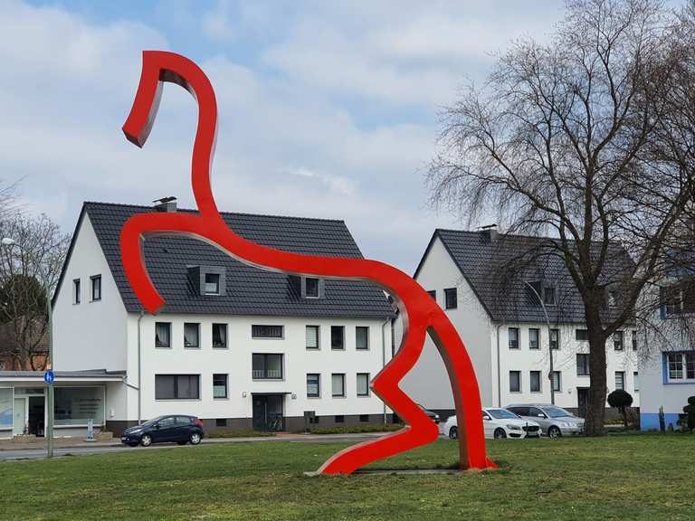 Das rote Pferd von Bottrop 🐎: Wanderungen und Rundwege | komoot