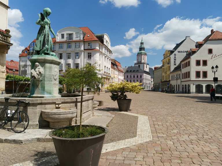 Rathaus Döbeln Wanderungen und Rundwege komoot