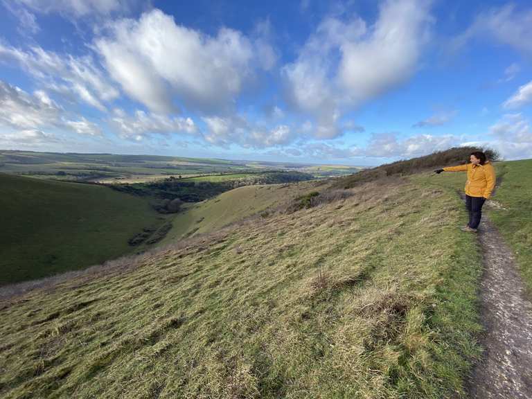 Butser Hill Routes for Walking and Hiking Komoot
