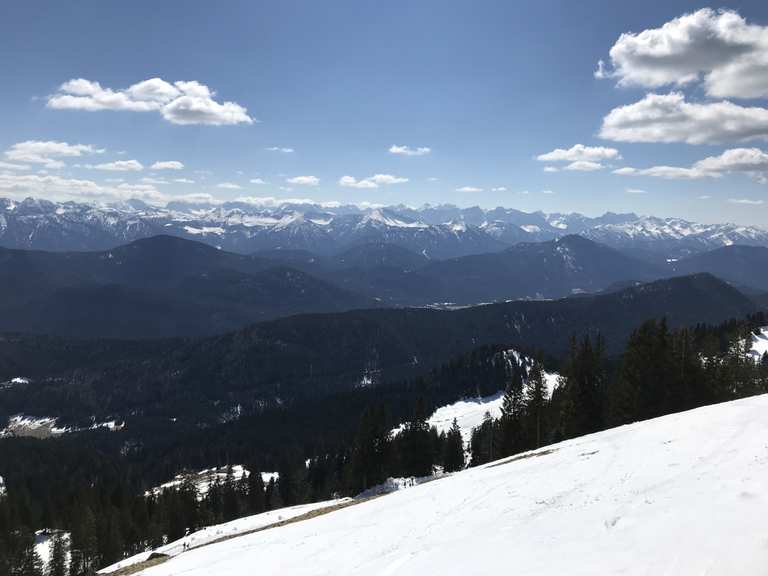 Brauneck Gipfel – Brauneck loop from Lenggries, hike