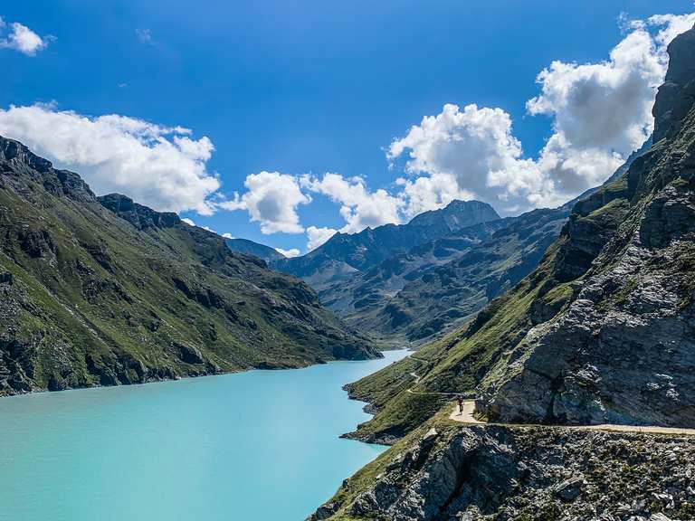 Stunning gravel route of Lac de Mauvoisin Mountain Bike Trails & Tracks |  Komoot