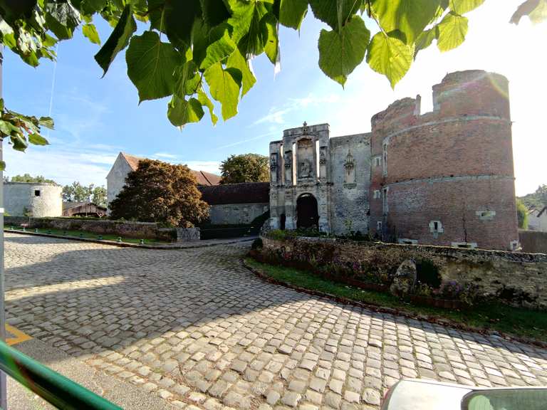Chateau de Nantouillet Itinéraires vélo et carte Komoot