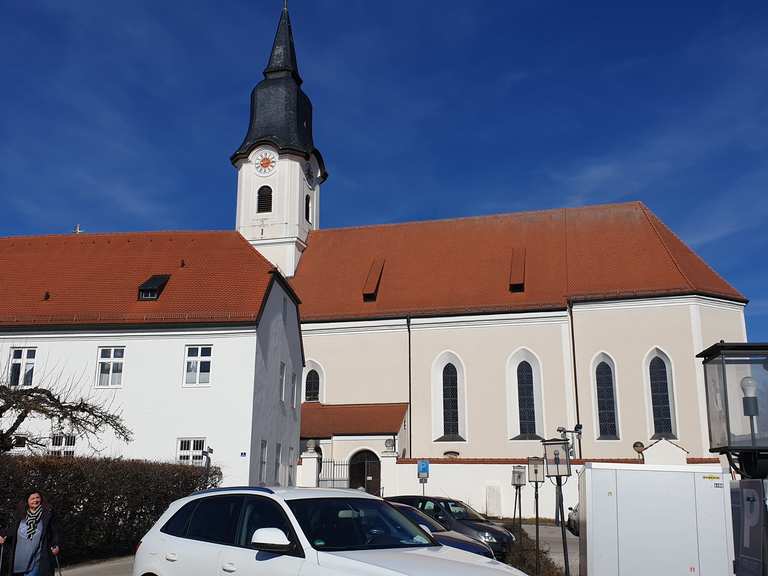 Oskar Maria Graf Denkmal in Berg-Aufkirchen Routes for Walking and ...