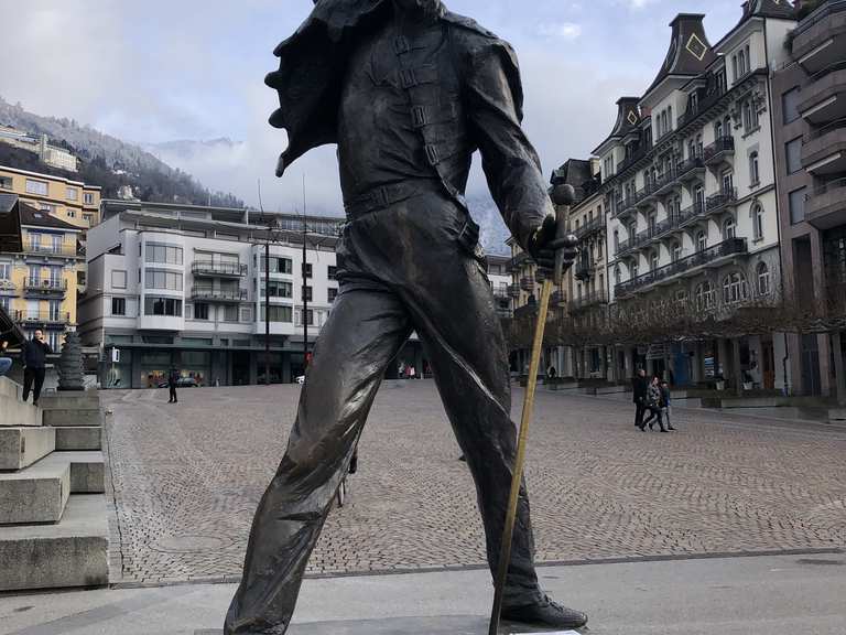 statue freddie mercury routes for walking and hiking komoot