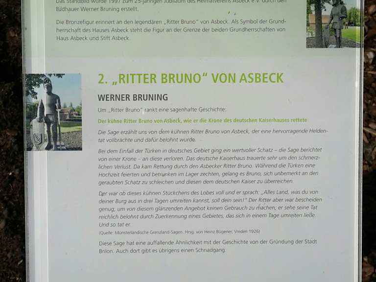 Ritter Bruno von Asbeck.: Wanderungen und Rundwege | komoot