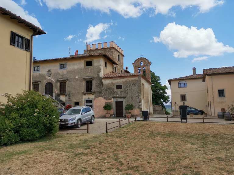 Il Castello di Montozzi Arezzo Cycle Routes and Map Komoot