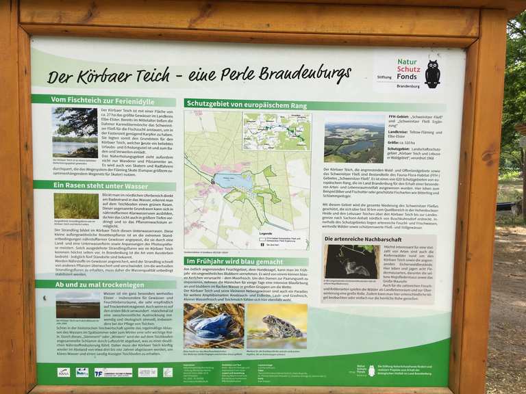 Körbaer Teich Cycle Routes and Map Komoot