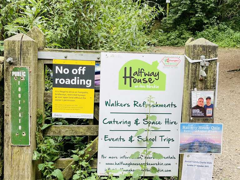 Forest Glen car park (start of the Wrekin Trail) Itinéraires de rando