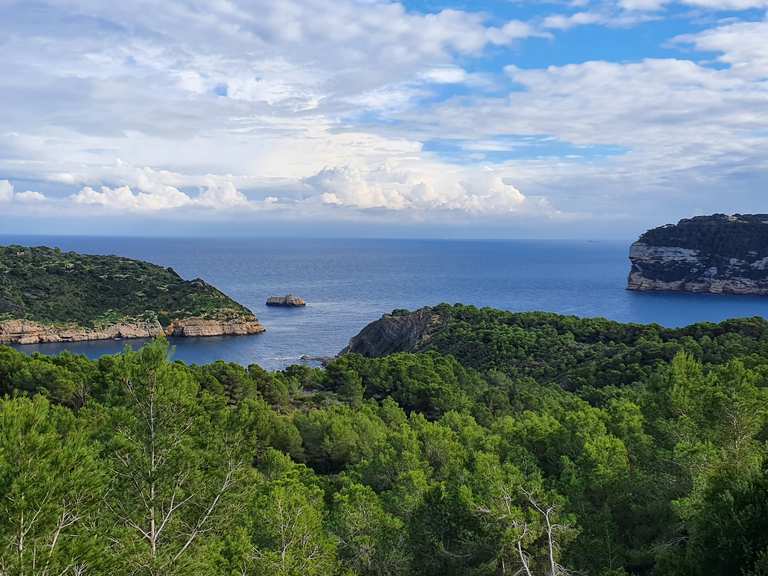 Cala de la Granadella Cabo de la Nau boucle au départ de Olla Altea