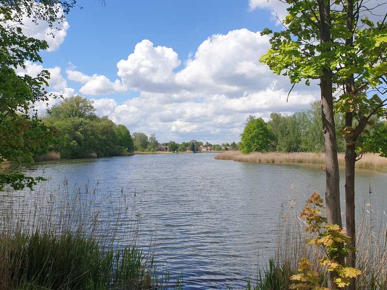 Krummer See bei Sperenberg Wanderungen und Rundwege komoot