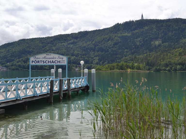 Pörtschach am Wörthersee, Strandpromenade Radtouren und Radwege komoot