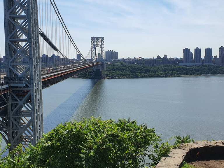 Palisades loop over the Hudson — Manhattan | bike Tour | Komoot