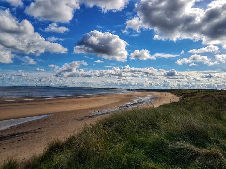 Morpeth to Druridge Bay Country Park loop bike Tour Komoot