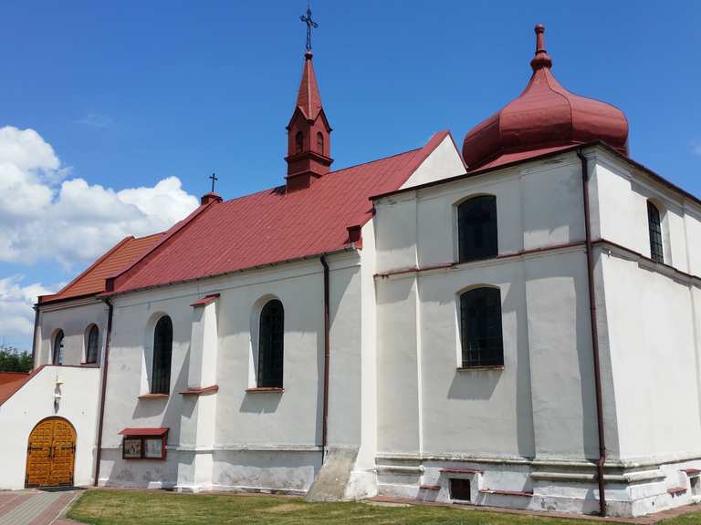 Parafia Opatrzności Bożej W Warszawie Wilanów Kościół pw. Matki Bożej Różańcowej w Koprzywnicy : Radtouren und