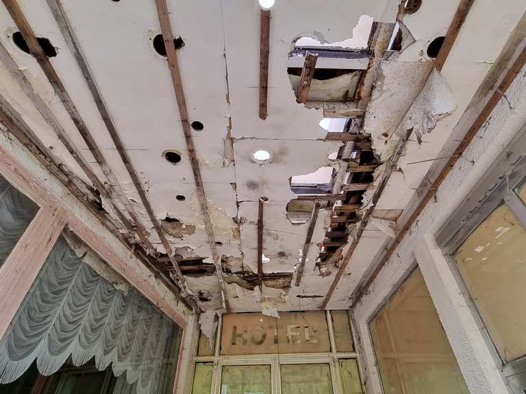 LostPlace Kurhotel am Wiesenbeker Teich Wanderungen und Rundwege komoot