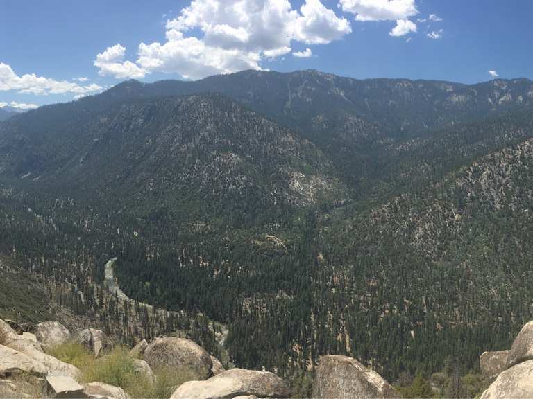 Cedar grove Overlook Hike — Kings Canyon National Park | hike | Komoot