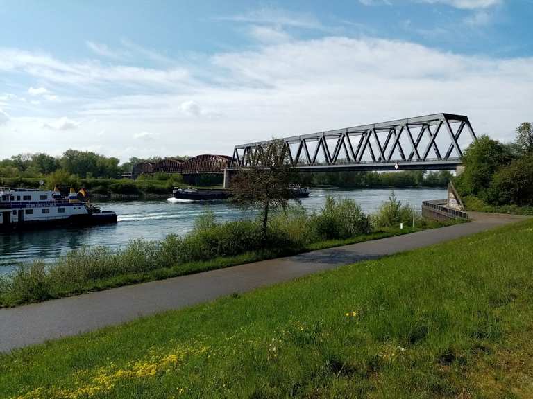 Pont de Beinheim / Rheinbrücke Wintersdorf: Rennradfahren und ...