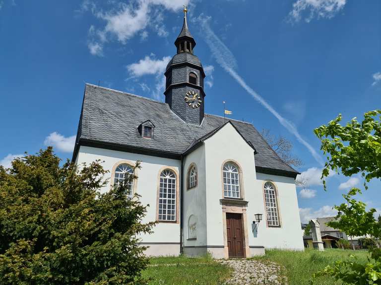 Kirche zu Brünlos Itinéraires de rando et marche Komoot