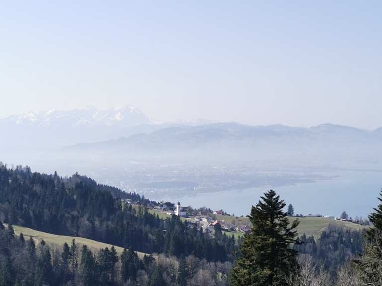 Super Aussicht auf Bodensee / Lindau / Gebirge Wanderungen und