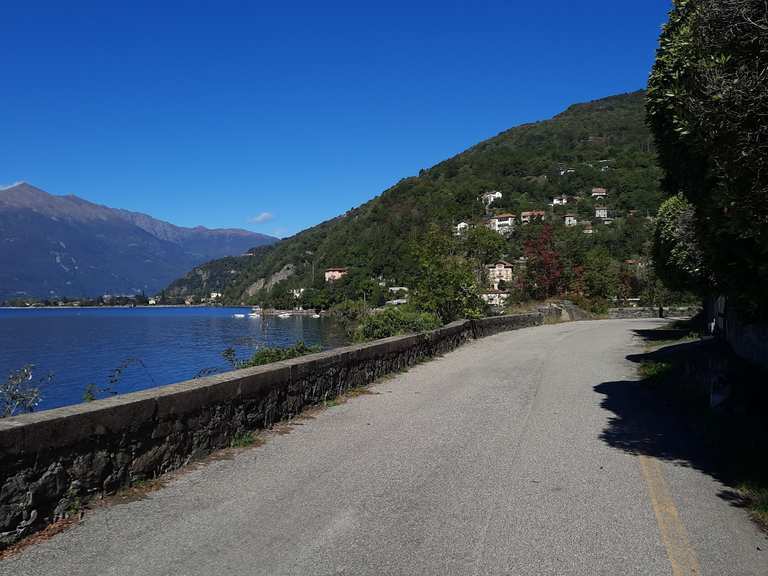 Panorama des Lago Maggiore – Lungolago di Luino Runde von Colmegna ...