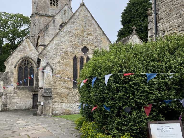 Broadmead & Bybrook loop from Castle Combe | hike | Komoot