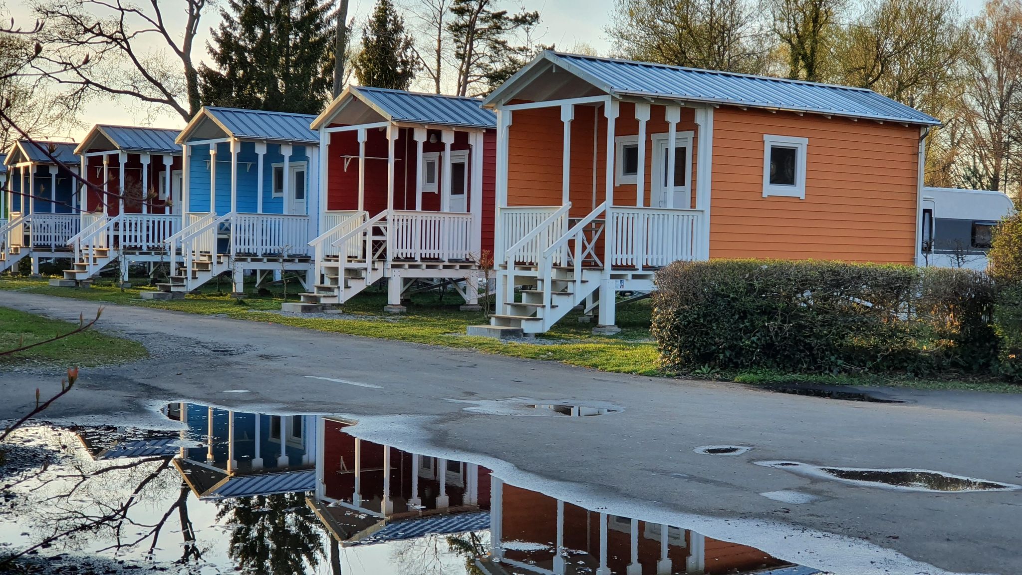 Strandhtten und Minilodges im Camping Park Gohren  Wander- & Radrouten |  Komoot