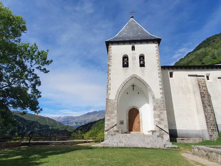 Ermita, Fuerte y Dolmen de Santa Elena desde Biescas Wanderung Komoot
