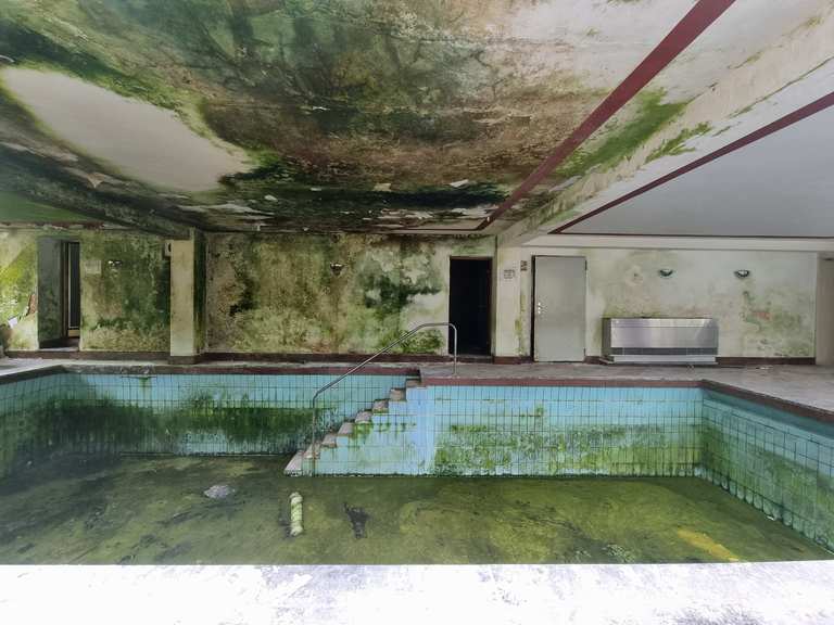 LostPlace Kurhotel am Wiesenbeker Teich Wanderungen und Rundwege komoot