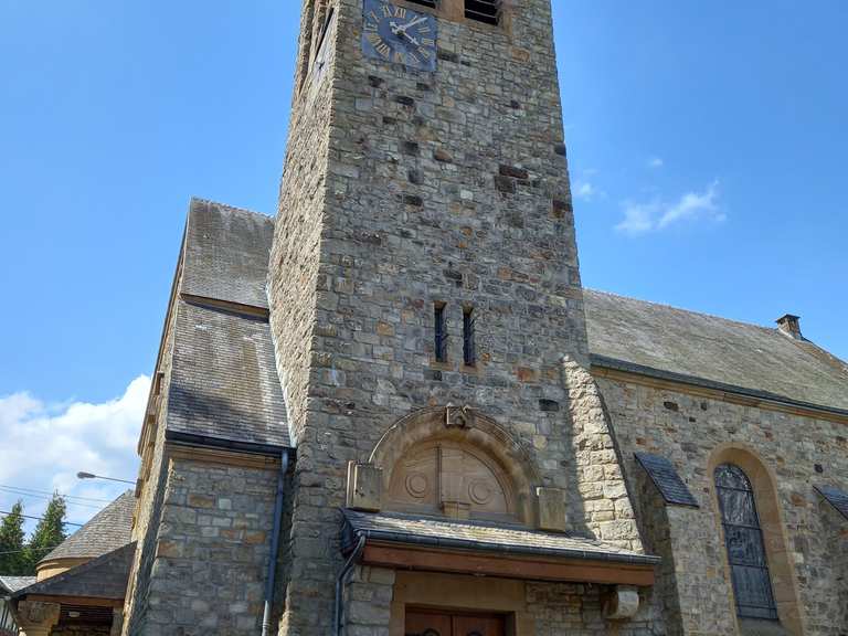 Église de Ligneuville Radtouren und Radwege komoot
