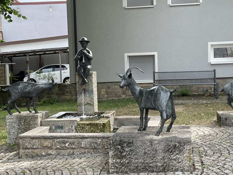 Ziegenbrunnen Waldbüttelbrunn Radtouren und Radwege komoot