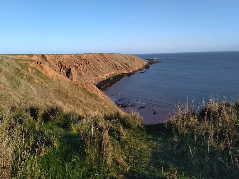 Scarborough to Filey loop bike Tour Komoot