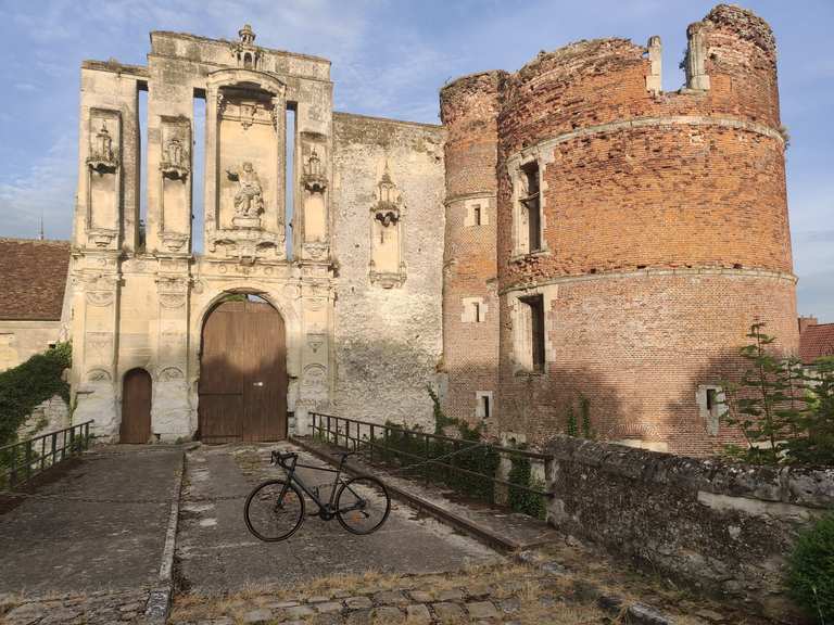 Chateau de Nantouillet Rennradfahren und Rennradtouren komoot