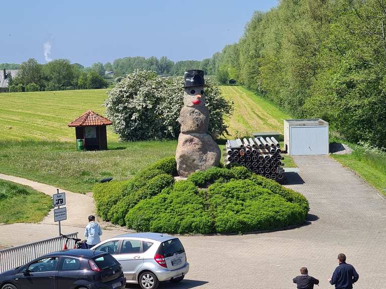 Blick von der Schleuse - Cycle Routes and Map | Komoot