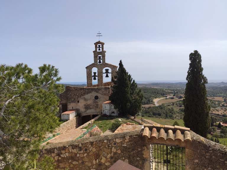Mirador de Vespella de Gaià circular desde Altafulla por Sant