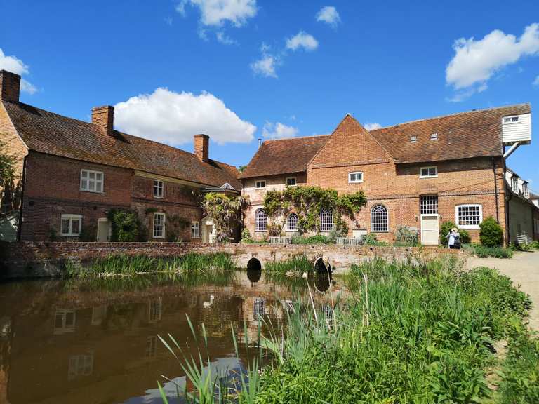 Dedham Constable Country loops of Flatford — Dedham Vale AONB hike Komoot