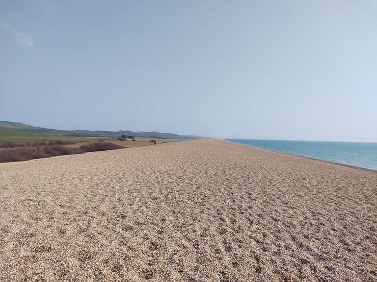 Chesil Beach at Abbotsbury in Dorset, A UNESCO World herita…