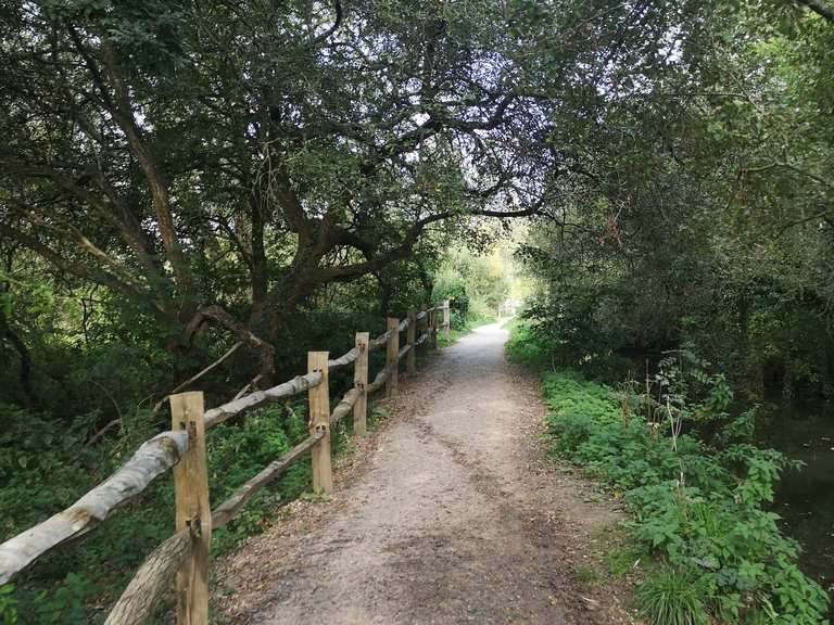 Fishlake Meadows Nature Reserve loop from Romsey Station hike Komoot