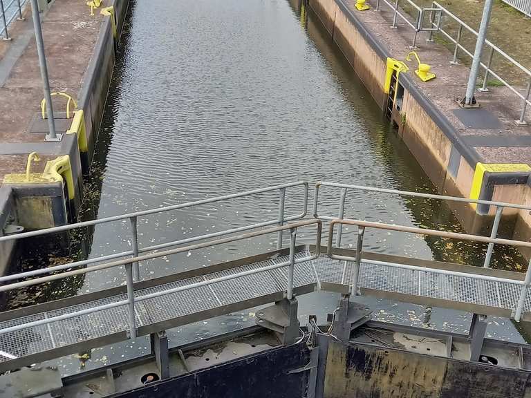Schleuse Bonaforth Wanderungen und Rundwege komoot