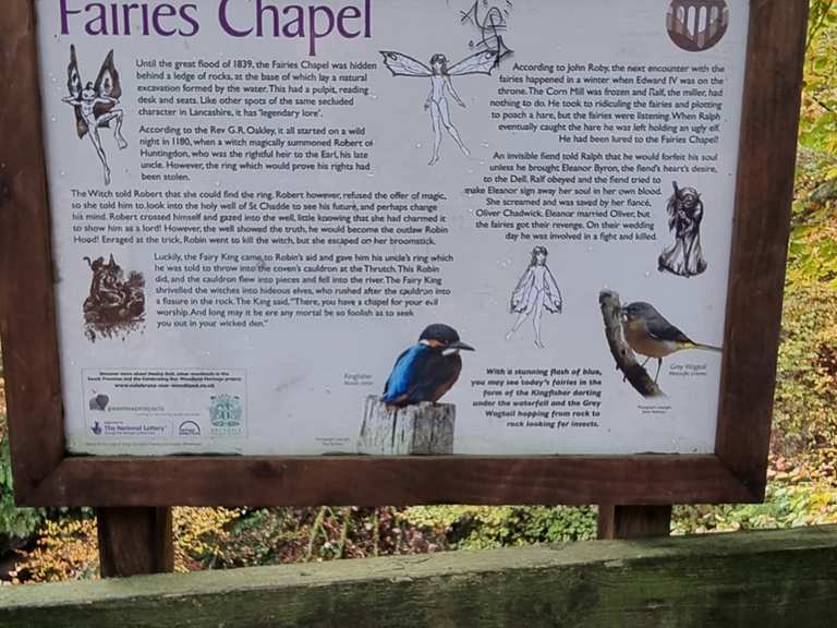 Fairies' Chapel in Healey Dell Nature Reserve: Wanderungen und Rundwege ...