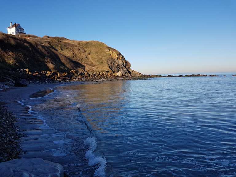 Piste Cyclable des Deux Caps Vue sur la baie de Wissant Circuit à