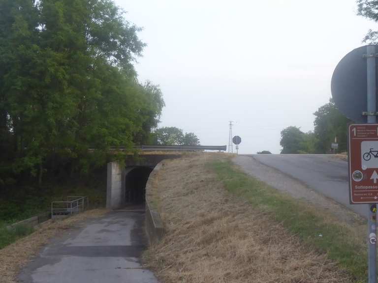 Sottopasso Ciclabile Strada Goitese Radtouren und Radwege komoot