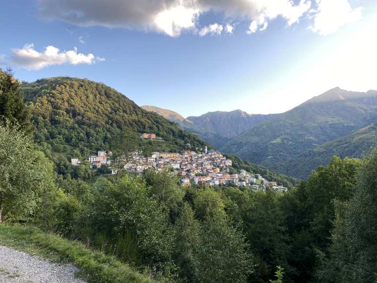 Giro ad anello della Val Cavargna e la Val Rezzo da Menaggio Rennrad