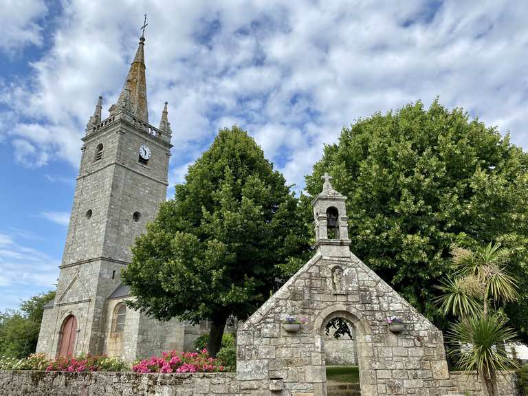 Eglise de Crac'h Chapelle SaintPhilibert boucle au départ de