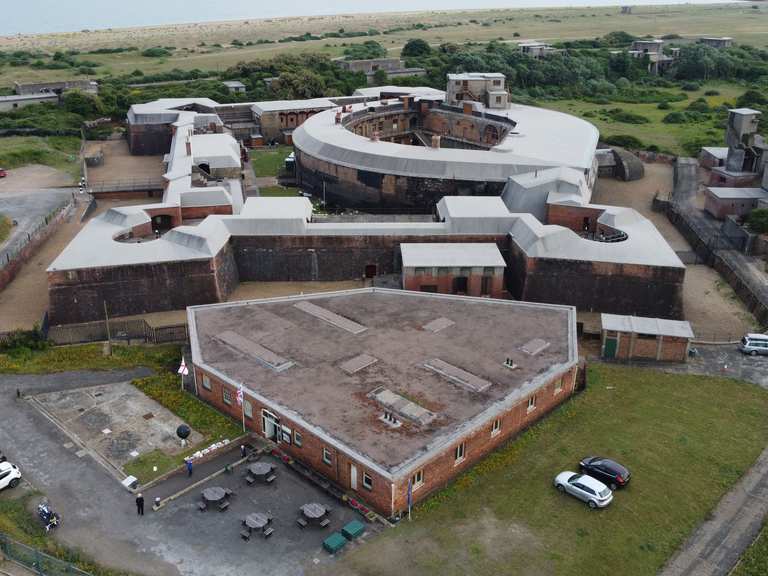 Landguard Fort Routes for Walking and Hiking | Komoot