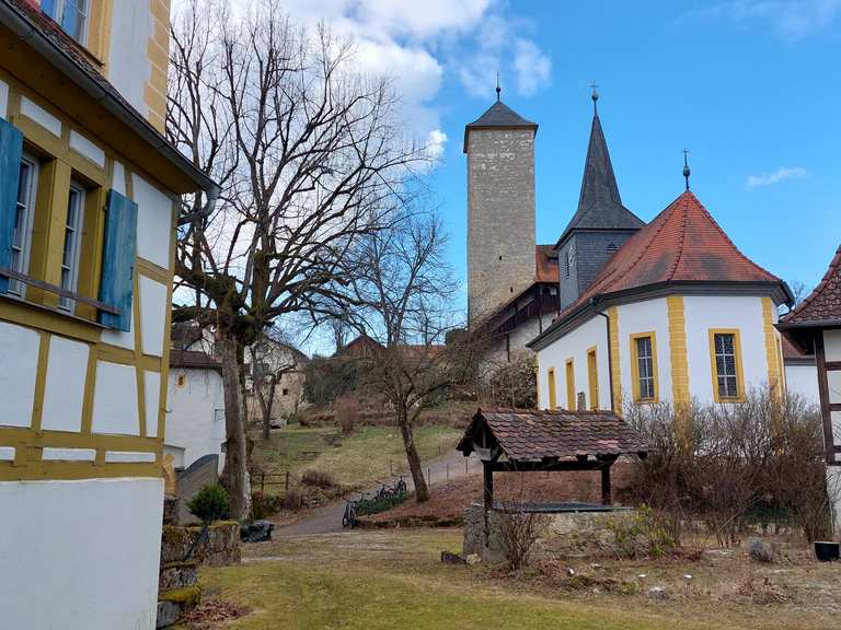 Schloß von Aufseß MountainbikeTouren und Trails komoot