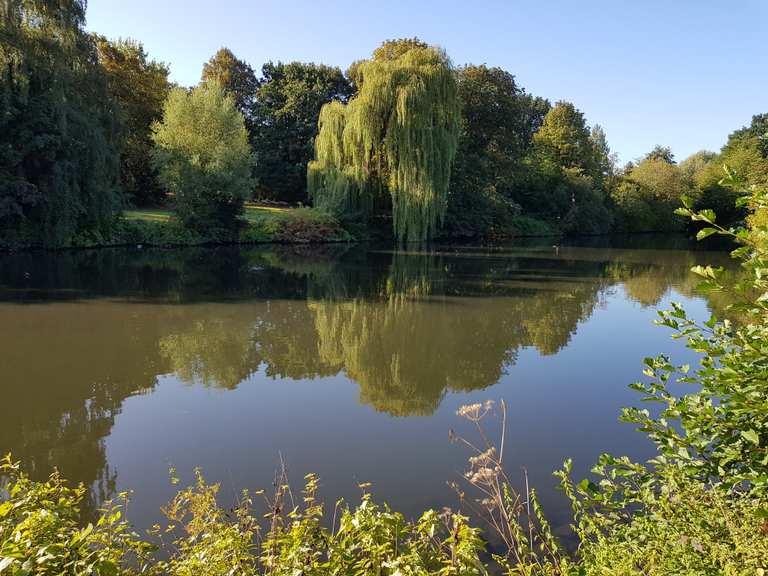 Teich am Leithenhof Entlang der Lutter Runde von Bielefeld Ost