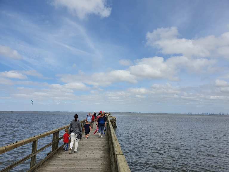 Wattenmeer – Steg ins Meer Runde von Burhave | Wanderung | Komoot