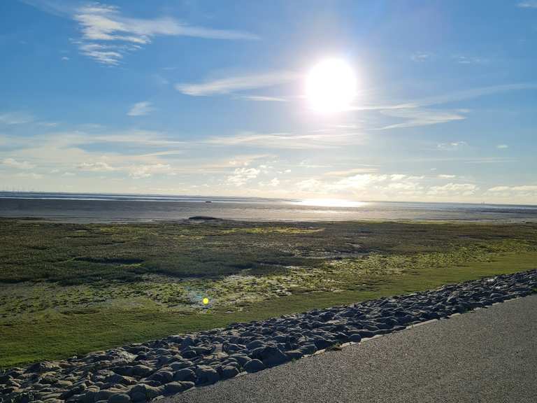 Deich Durchbruch Wanderungen und Rundwege komoot